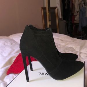 Zara suede ankle booties